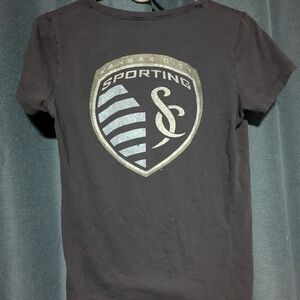 47 Brand Navy Blue Women's Sporting Kansas City Tee